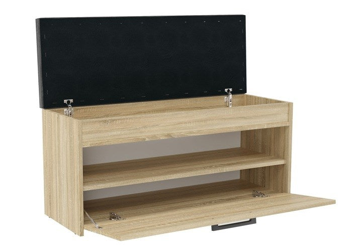 Topeshop PARMA SZAFKA SONOMA shoe organizer Closed Sonoma oak