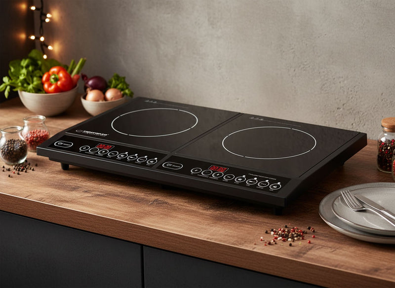 Esperanza EKH008 hob Black Countertop Zone induction hob 2 zone(s)