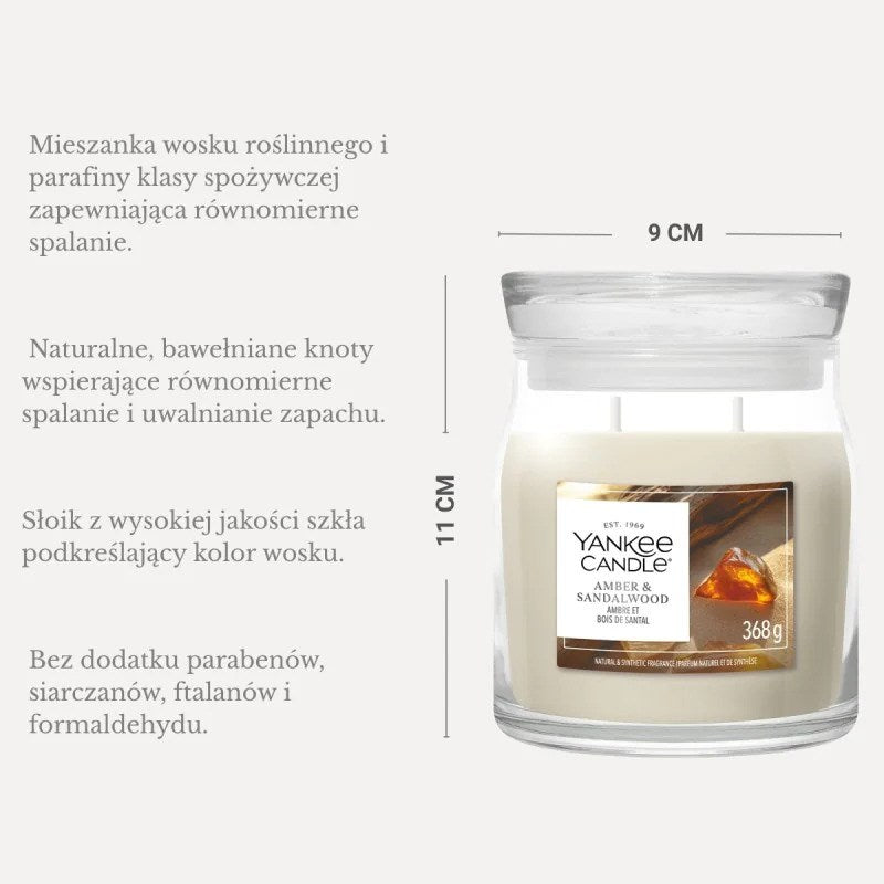 Scented Candle YANKEE CANDLE WARM CASHMERE 368 g medium