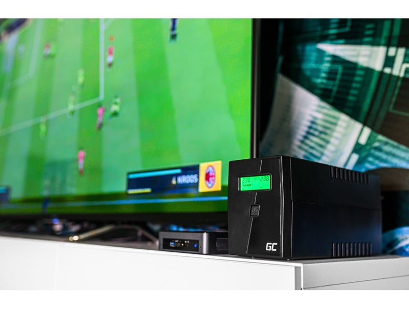 Green Cell UPS04 uninterruptible power supply (UPS) Line-Interactive 1.999 kVA 900 W 5 AC outlet(s)
