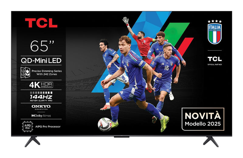 TCL 65C69K TV 165.1 cm (65") 4K Ultra HD Smart TV Wi-Fi Metallic