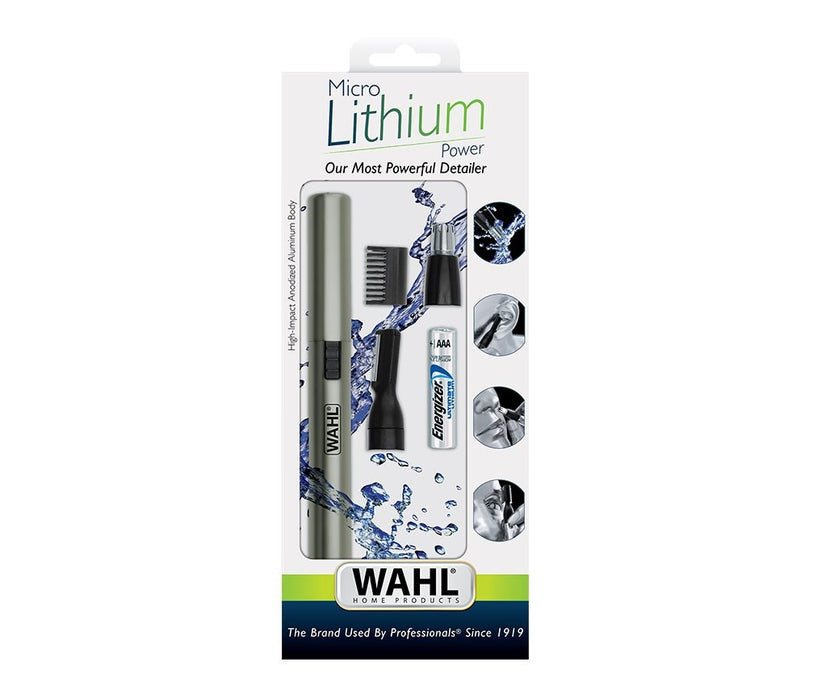 Wahl 5640-1016 bikini trimmer Wet & Dry Aluminium, Black