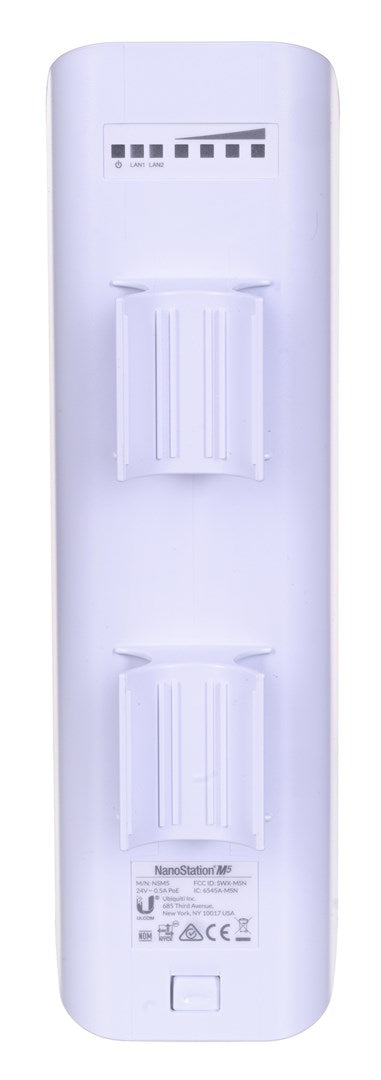 Ubiquiti Networks NanoStation M5 150 Mbit/s White Power over Ethernet (PoE) (NSM5)