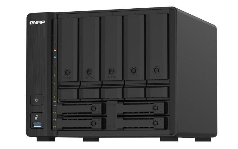 QNAP TS-932PX NAS Tower Annapurna Labs Alpine AL-324 4 GB DDR4 0 TB QNAP Turbo System Black