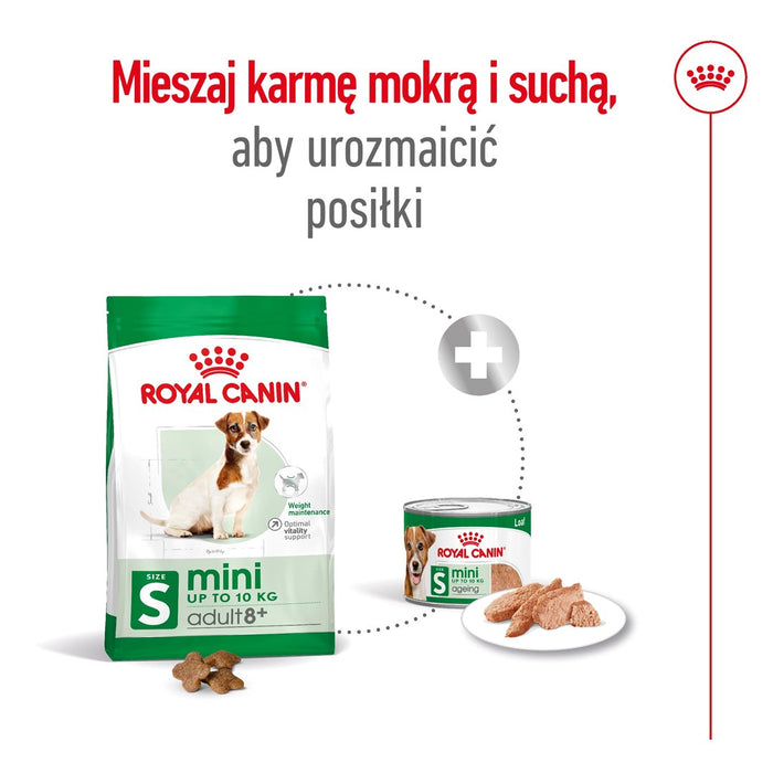 ROYAL CANIN S Mini Adult 8+ - dry dog food - 800 g