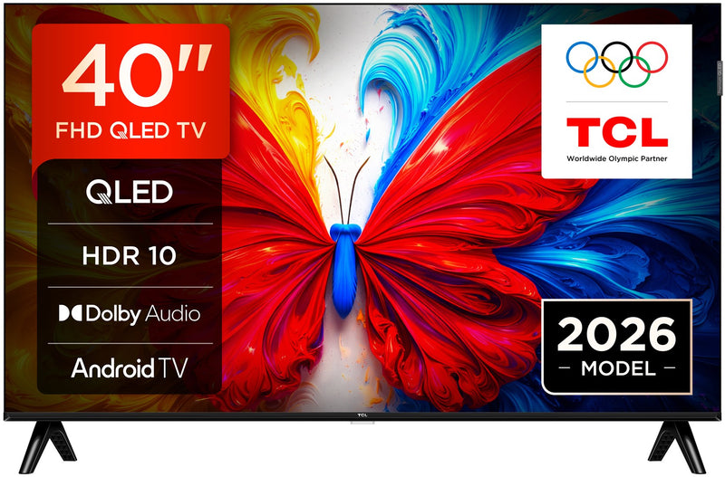 TCL S5L 40S5L TV 101.6 cm (40") Full HD Smart TV Wi-Fi Black 300 cd/m2