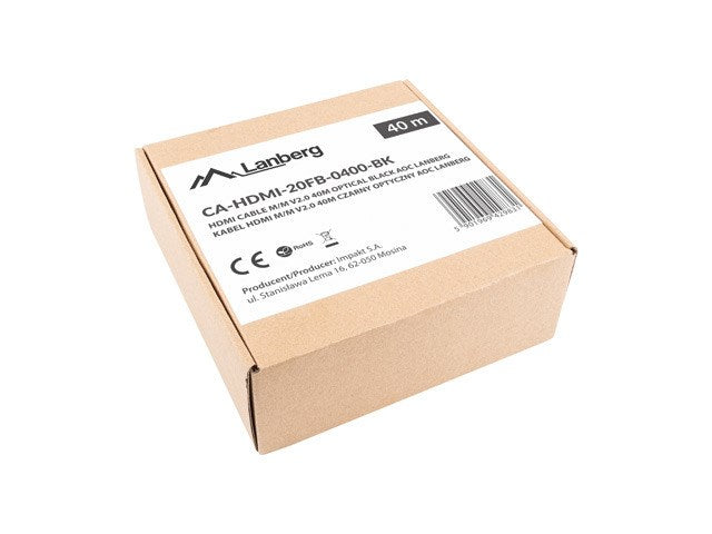 Lanberg CA-HDMI-20FB-0300-BK optical cable HDMI M/M 30m v2.0 4K