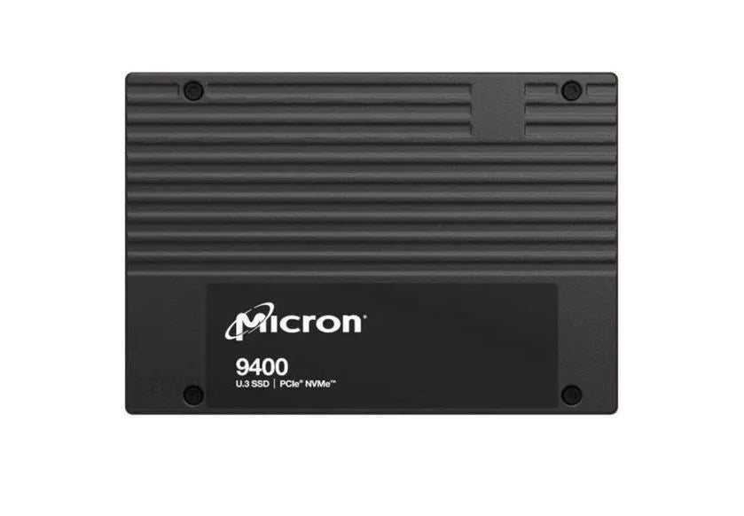 SSD Micron 9400 PRO 30.72TB NVMe U.3 (15mm) MTFDKCC30T7TGH-1BC1ZABYYR (DPWD 1)