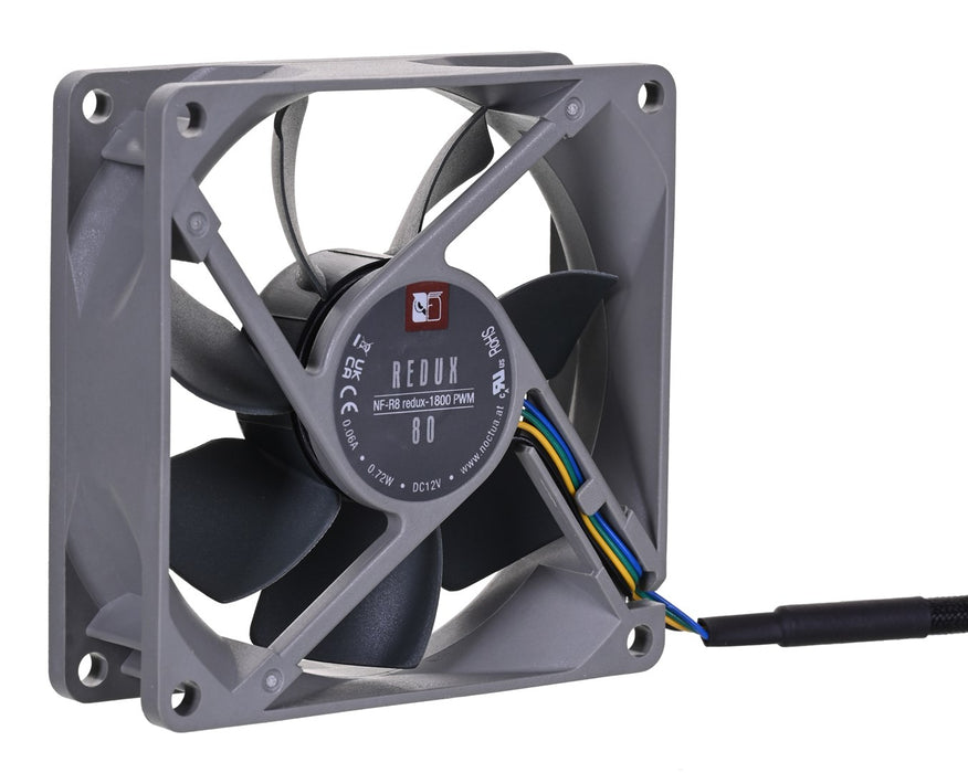 Noctua NF-R8 redux-1800 PWM Computer case Fan 8 cm Black, Grey