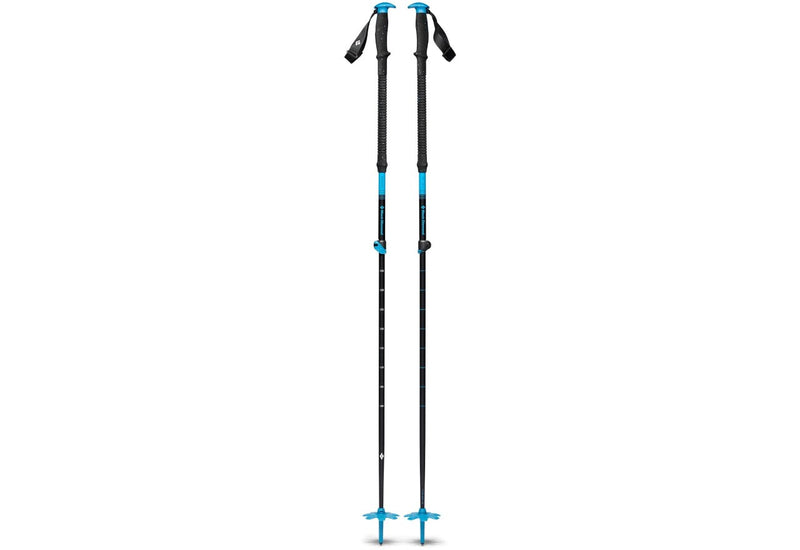Black Diamond Expedition - telescopic ski poles, 110–155 cm (blue and black)