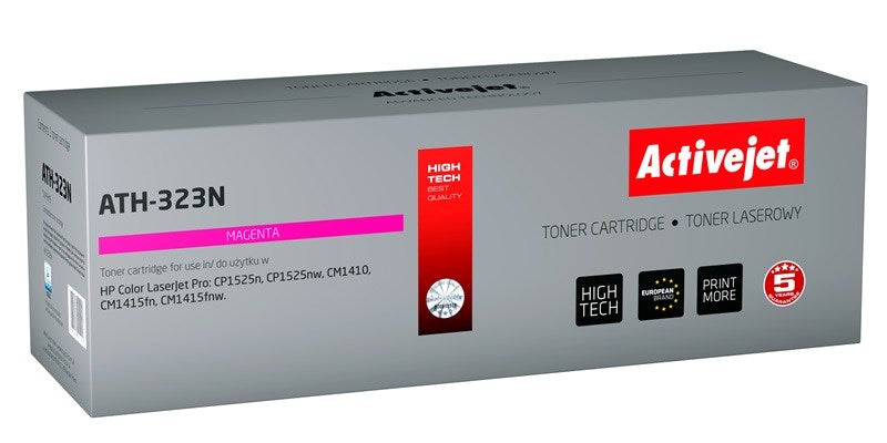 Activejet ATH-323N Toner (ersetzt HP 128A CE323A; Supreme; 1300 Seiten; Magenta)