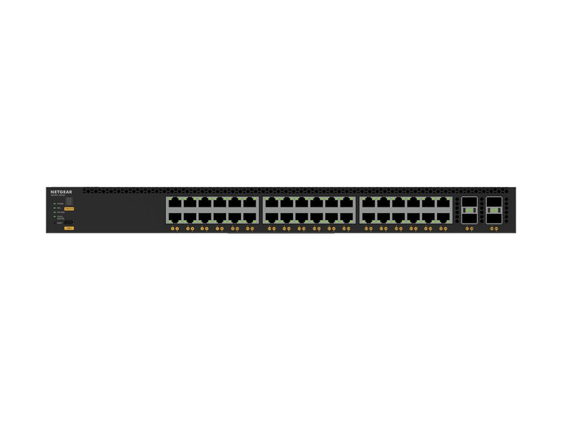 NETGEAR XSM4340CV Managed L3 10G Ethernet (100/1000/10000) Power over Ethernet (PoE) 1U Black