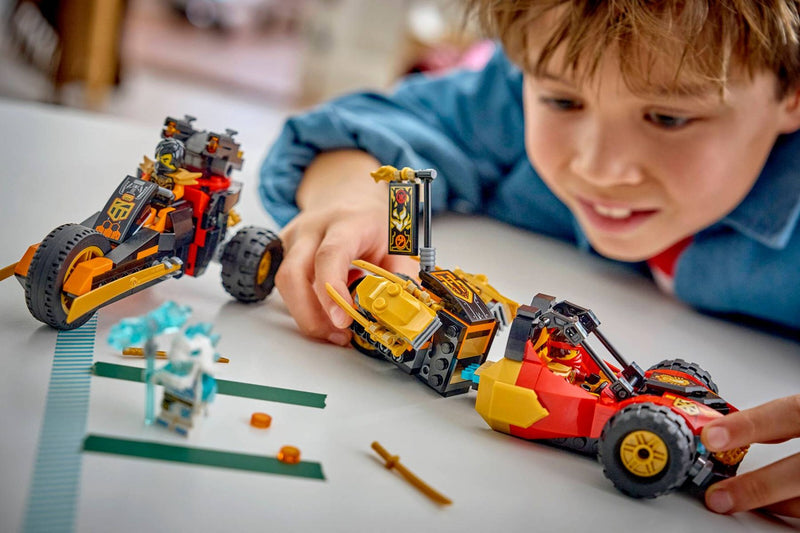 LEGO NINJAGO 71864 Kai and Cole's Combiner Vehicles
