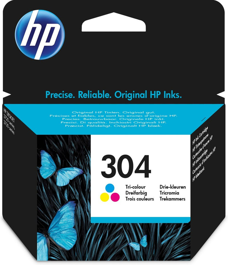 HP 304 Original Cyan, Magenta, Yellow