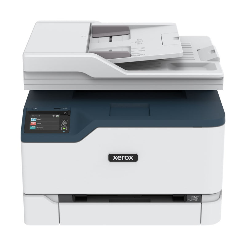 Xerox C235 A4 22 ppm Sans fil Copie/Impression/Numérisation/Fax PS3 PCL5e/6 Chargeur automatique de documents 2 bacs Total 251 feuilles