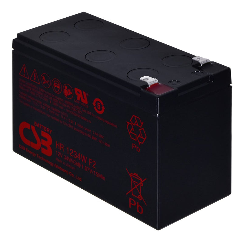 Batterie HR1234WF2 CSB 9Ah 12V