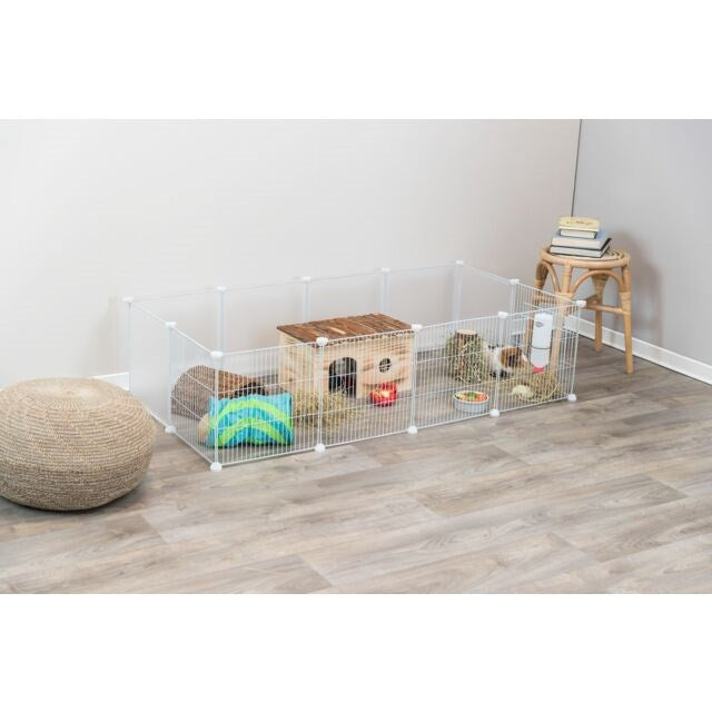 Parc d'intérieur TRIXIE pour cobaye et lapin - 140 x 35 x 70 cm