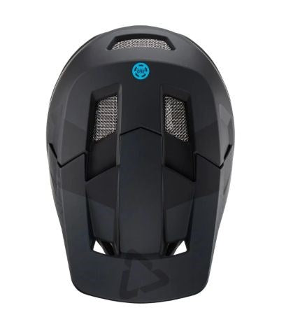 LEATT MTB Gravity 2.0 V23 Full-Face Cycling Helmet, Size L M (57-58cm) Black