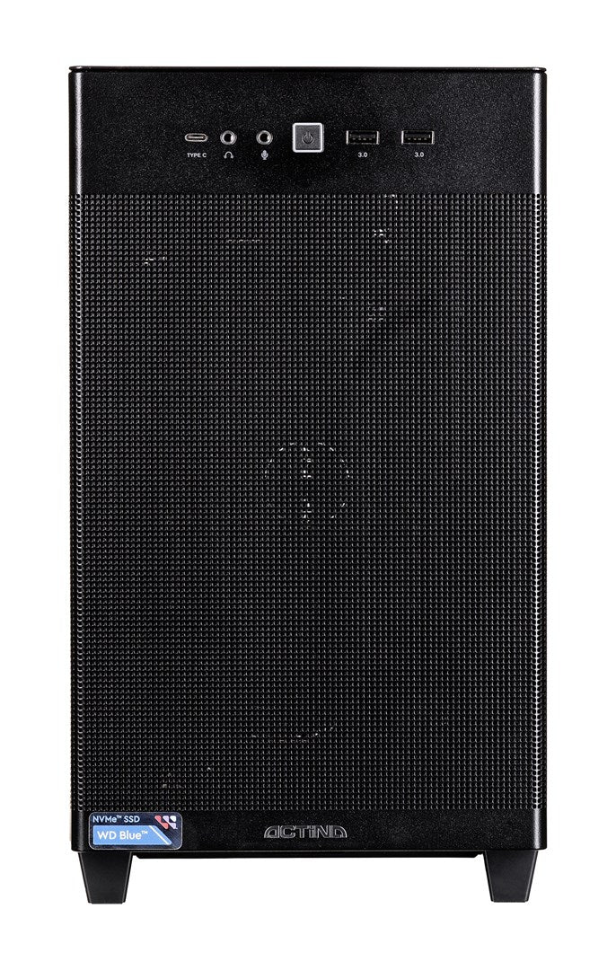 Actina 5901443430612 PC AMD Ryzen™ 7 7800X3D 32 GB DDR5-SDRAM 1 TB SSD AMD Radeon RX 9070 XT Mini Tower Black