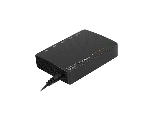 Lanberg Switch PoE DSP3-1005-60W  (5-port, 1Gb/s)