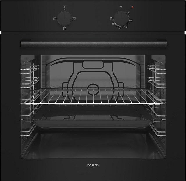 MPM-63-BO-28 built-in electric oven Black