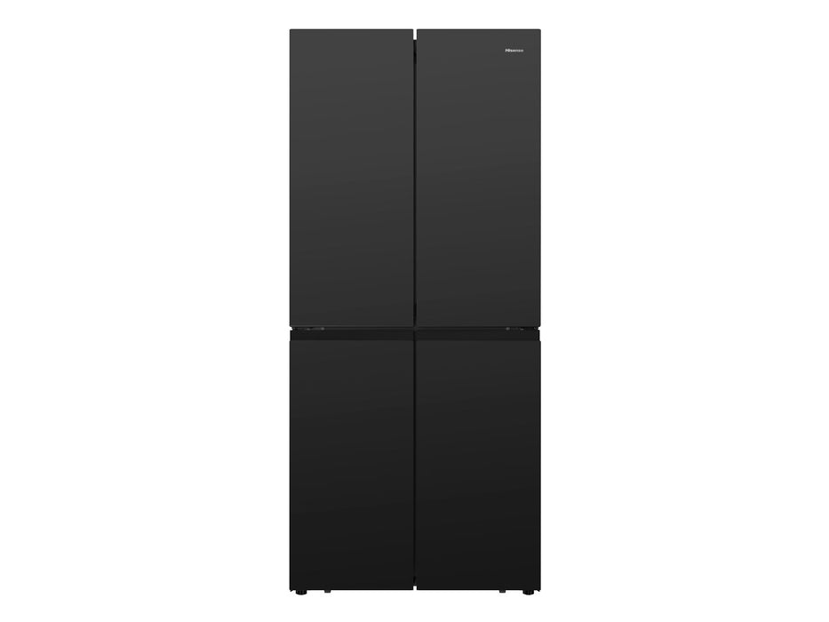 Hisense RQ563N4GB1 side-by-side refrigerator Freestanding 454 L F Black