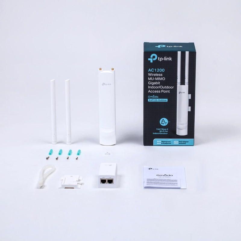 TP-Link EAP225-Outdoor AC1200 Indoor/Outdoor Dual-Band Wi-Fi Access Point
