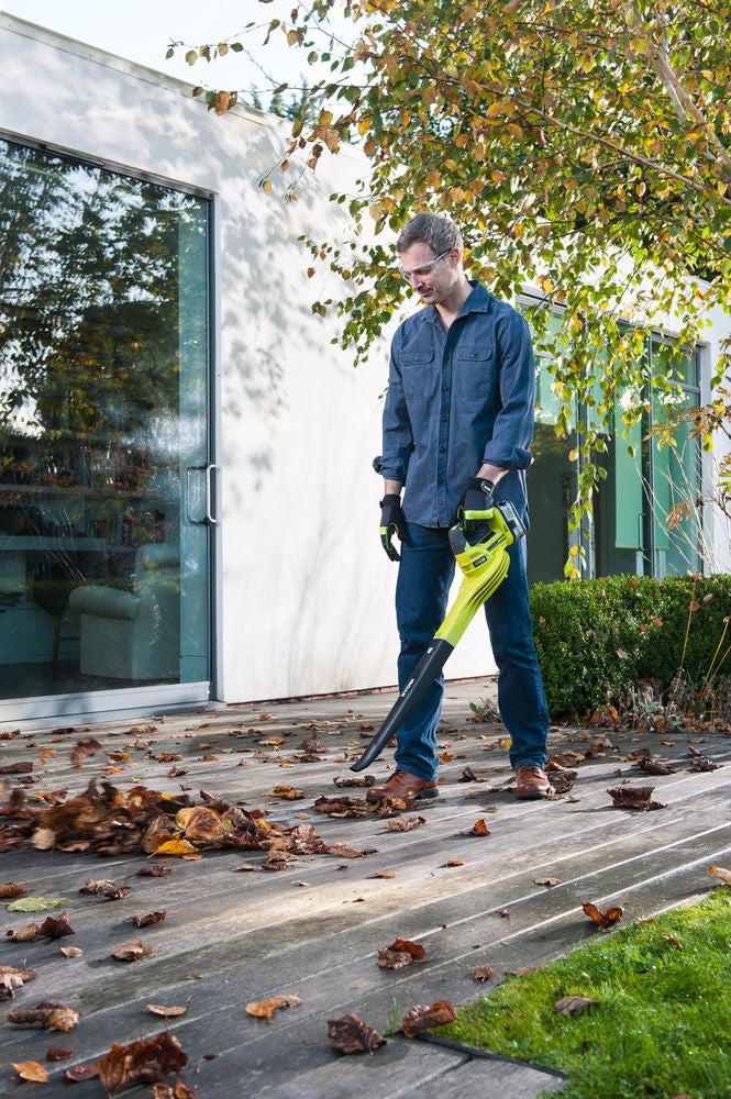 Ryobi OBL1820S cordless leaf blower 245 km/h Black, Green