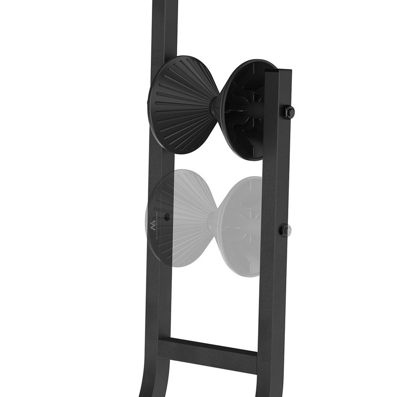 Maclean Floor Bike Rack, freestanding, horizontal/vertical, for storage, steel, max. load 35 kg, MC-170