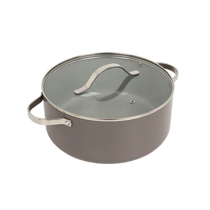 Casserole with lid MAESTRO MR-4009 (MR-4009-18) 18 cm 1,9 l Grey