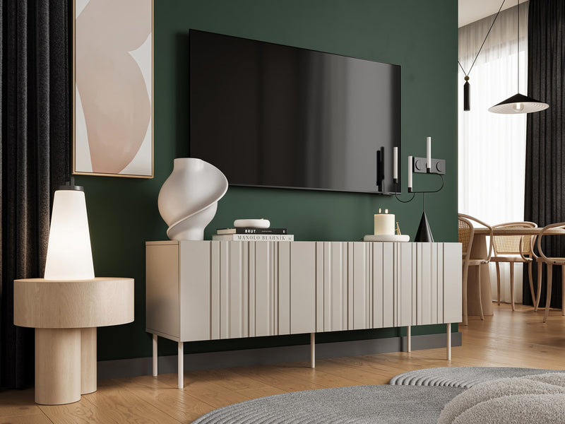 Cama RTV cabinet ISLA 150.5x40x60 cashmere matt