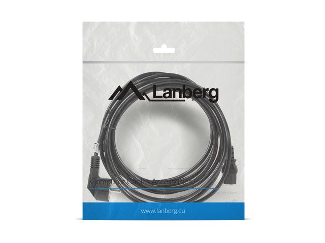 Lanberg CA-C13C-11CC-0100-BK power cable Black 10 m C13 coupler CEE7/7