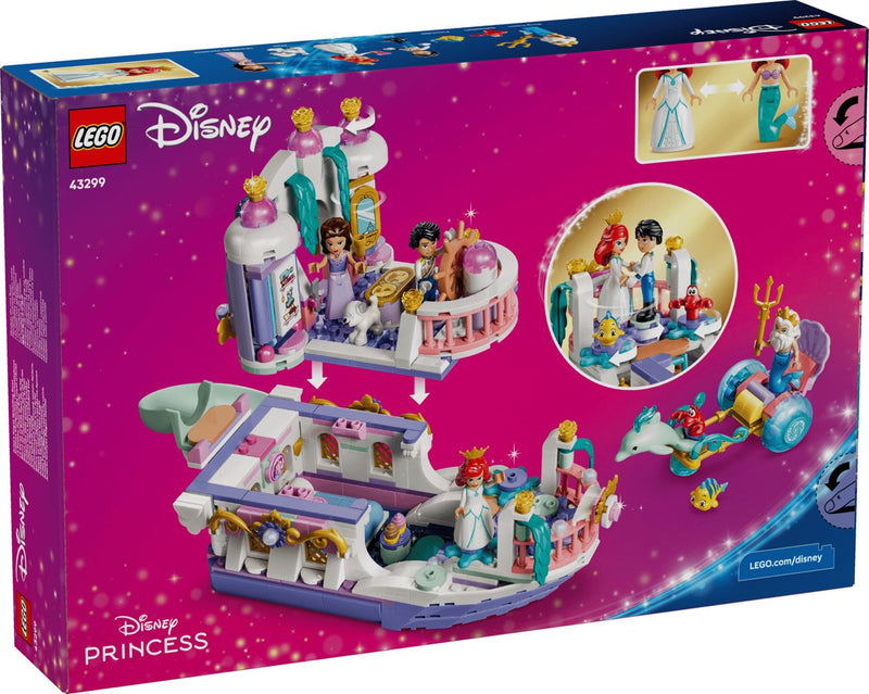 LEGO DISNEY 43299 Ariel's Royal Wedding Boat