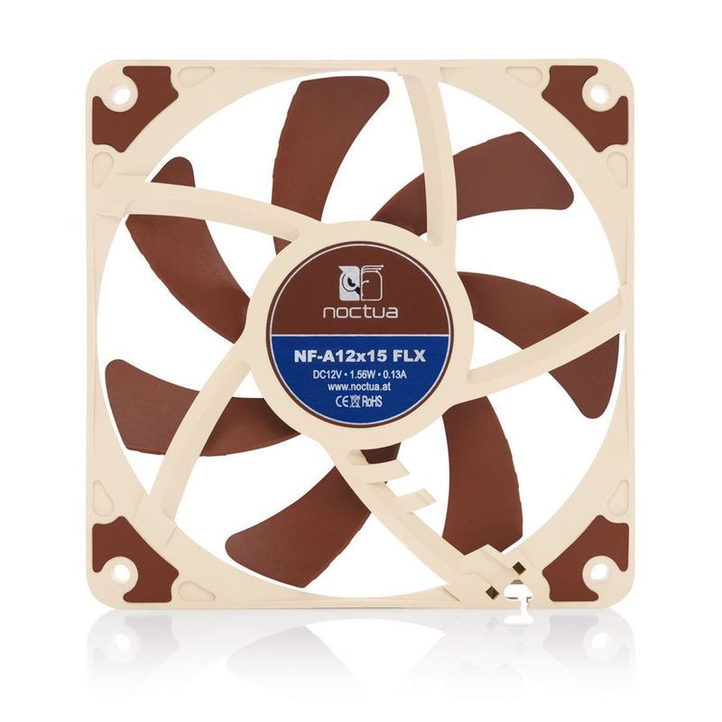 Noctua NF-A12x15 FLX Computergehäuse-Lüfter 12 cm Beige, Braun