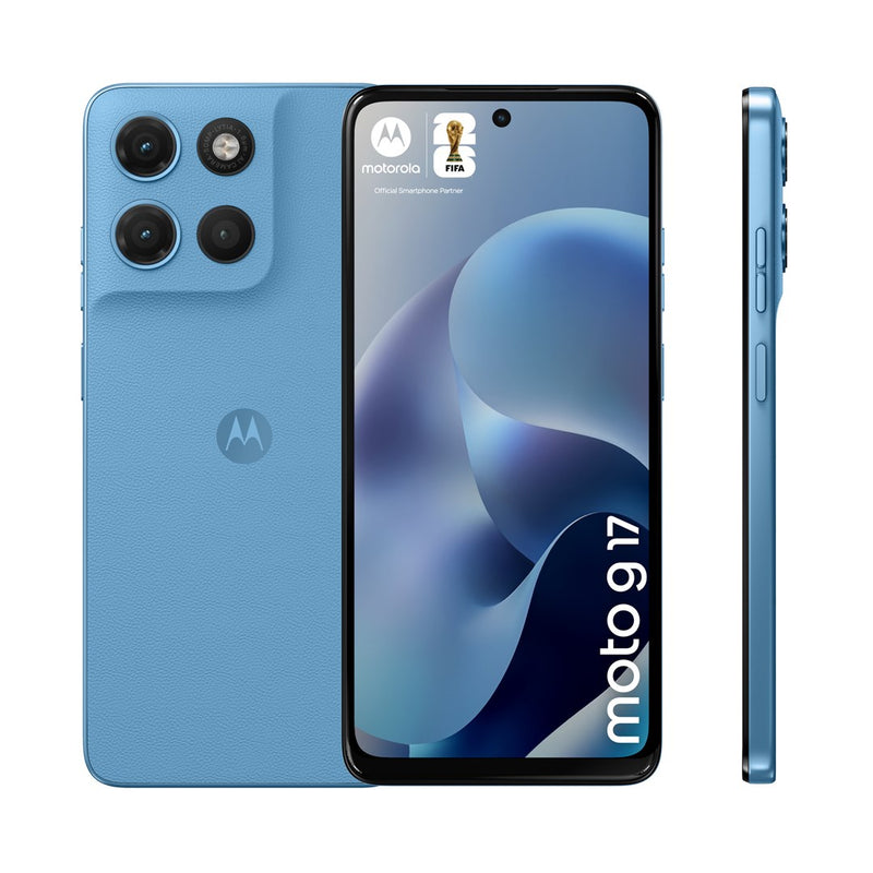 Motorola moto g17 17.1 cm (6.72") Dual SIM Android 15 USB Type-C 8 GB 128 GB 5200 mAh Blue