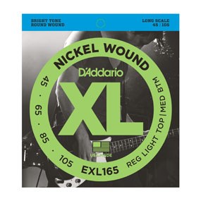 D'Addario EXL165 - bass guitar strings (45–105)
