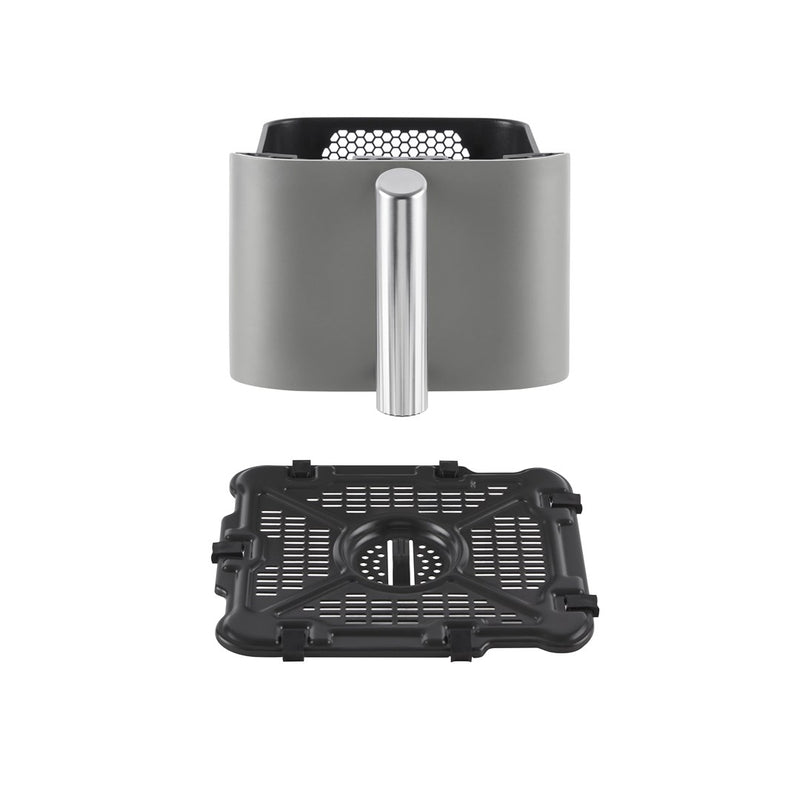 Friteuse Ninja SL400EU Double 9,5 L 2470 W Friteuse à air chaud Noir, Gris