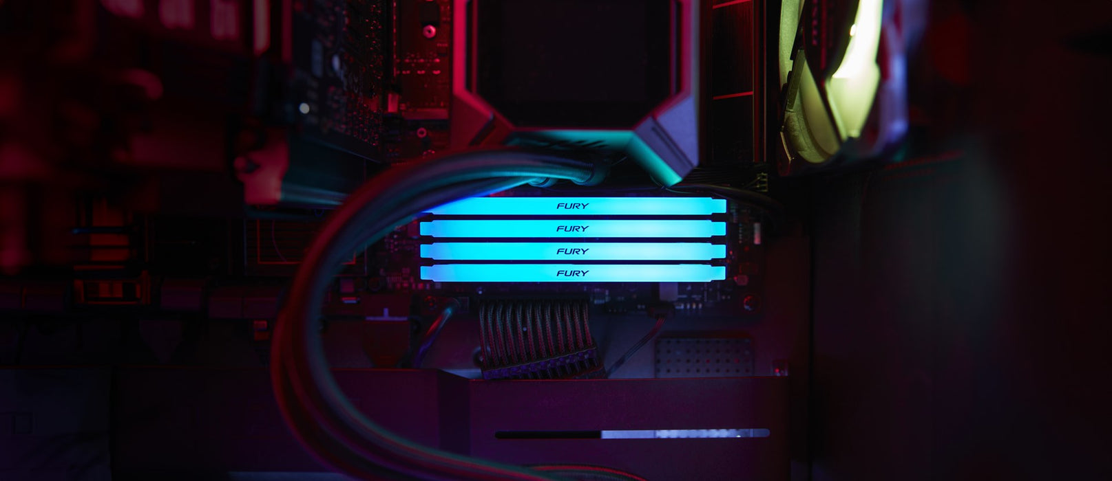 Kingston Technology FURY Beast 32GB 3600MT/s DDR4 CL18 DIMM (Kit of 2) RGB