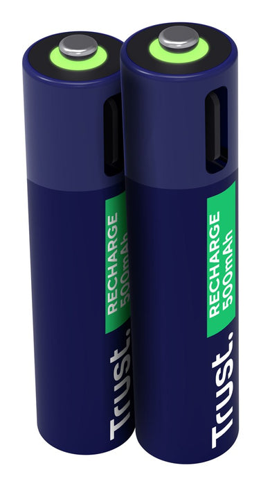 Trust 25585 - rechargeable AAA batteries, 2 pcs.