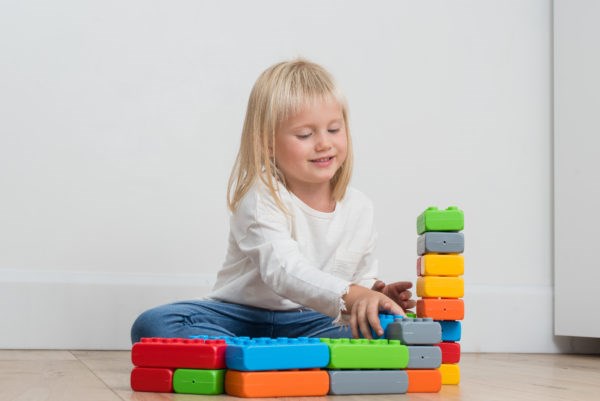 Marioinex Junior Brick Building Blocks, 60 pieces