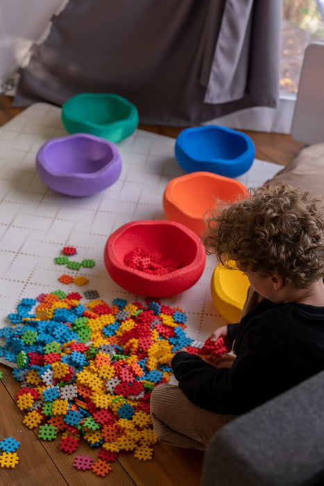 MARIOINEX Mini Waffle Building Blocks, 300 pieces