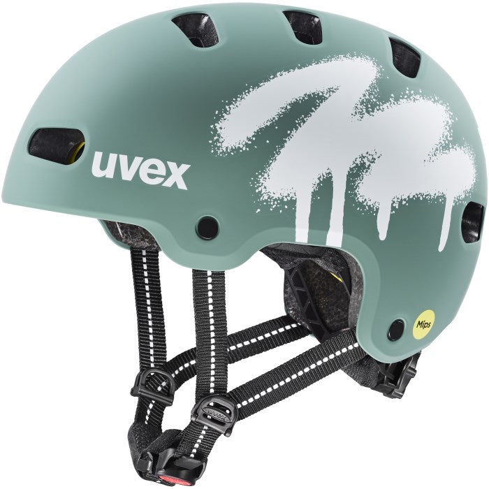 UVEX Kid 4 Style MIPS kids’ cycling helmet, green
