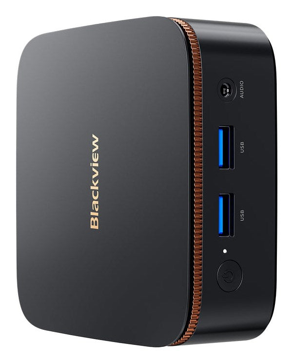 Blackview MP20 Mini PC with Ryzen 3 3300U, 8GB RAM, 256GB SSD, Windows 11 Pro, black