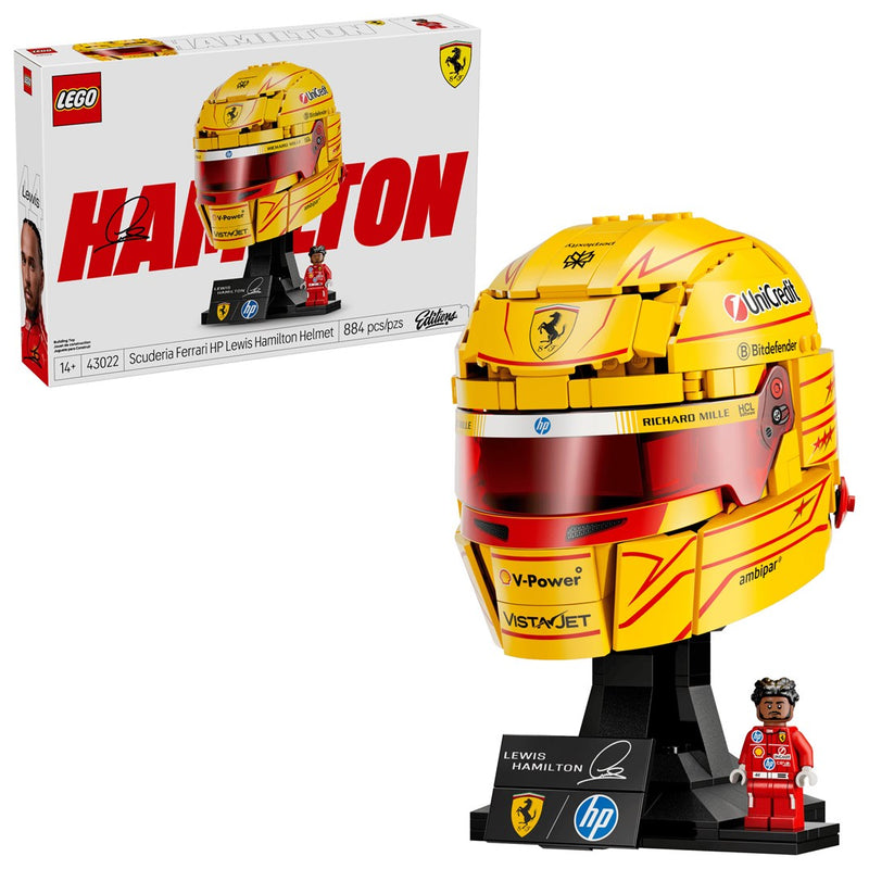 LEGO EDITIONS 43022 Scuderia Ferrari HP Lewis Hamilton Helmet