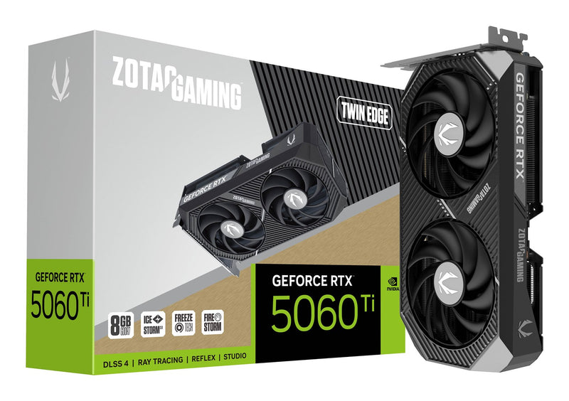 Zotac GAMING GeForce RTX 5060 Ti Twin Edge NVIDIA 8 GB GDDR7