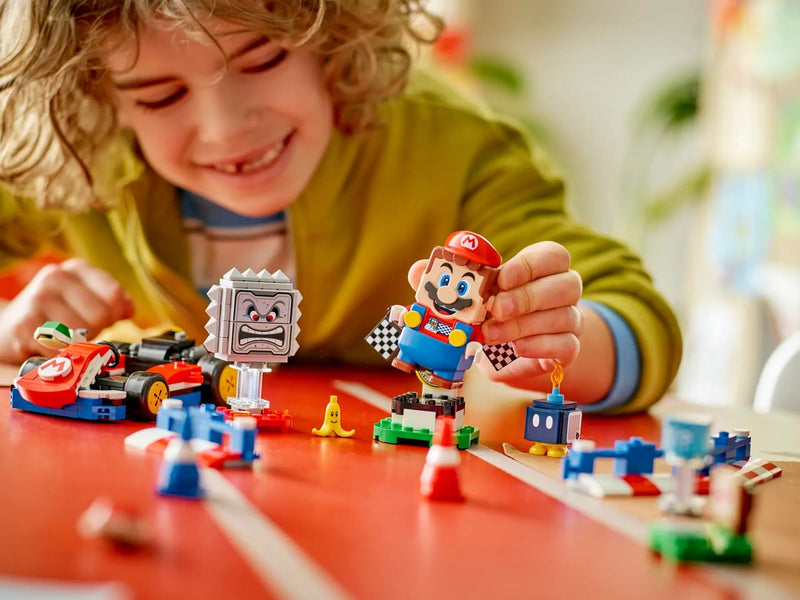 LEGO SUPER MARIO 72043 Mario Kart - Interactive LEGO Mario and Standard Kart