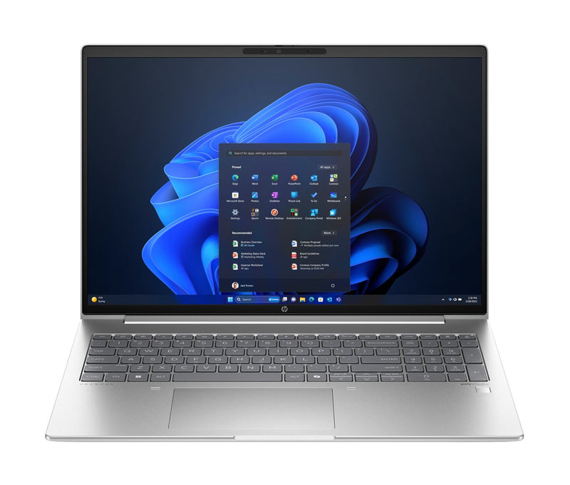 HP ProBook 465 G11 AMD Ryzen™ 5 7535U Laptop 40.6 cm (16") WUXGA 16 GB DDR5-SDRAM 512 GB SSD Wi-Fi 6E (802.11ax) Windows 11 Pro Silver