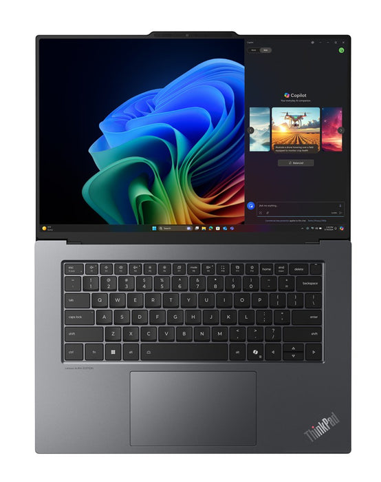 Lenovo ThinkPad X9-15 Gen 1 Copilot+ PC Intel Core Ultra 7 258V Laptop 38.9 cm (15.3") Touchscreen 2.8K 32 GB LPDDR5x-SDRAM 1 TB SSD Wi-Fi 7 (802.11be