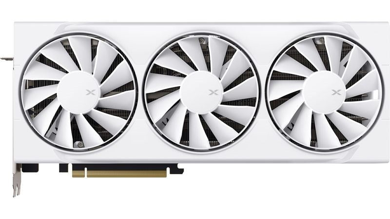 Graphics card. XFX Swift RX 9070 White 3-FAN GAM E 16G