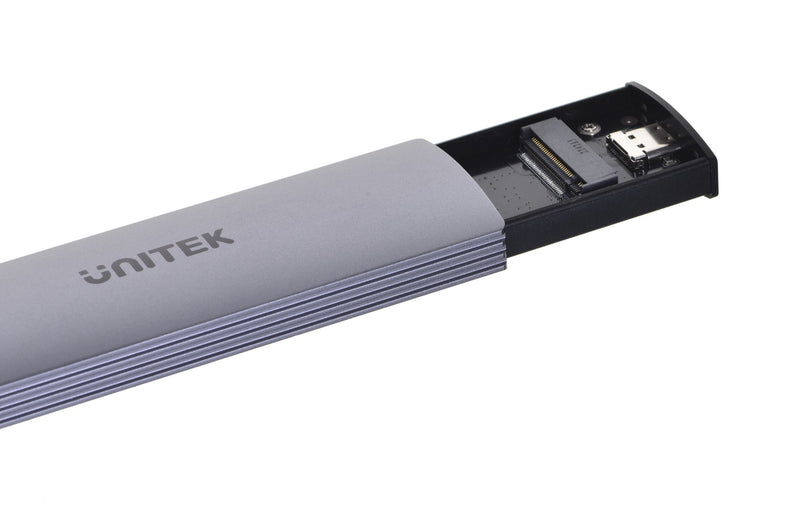 UNITEK M.2 GEHÄUSE, USB 3.2 Gen2 Typ-C M.2 NVME/SATA SSD